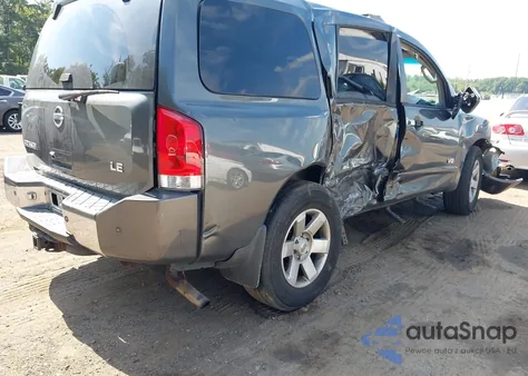 2006 Nissan Armada Le from USA, damaged, VIN 5N1AA08B66N740621